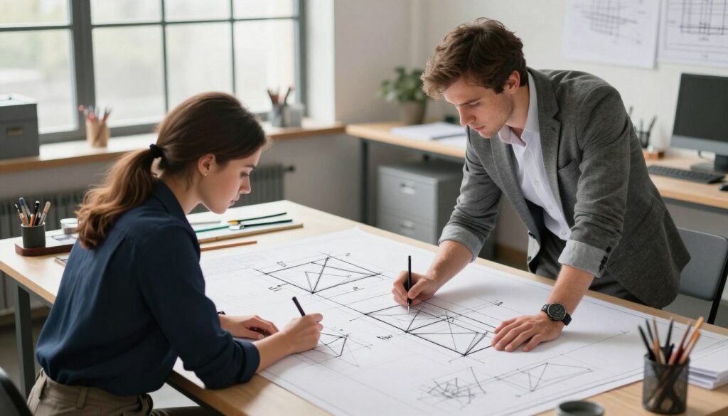 oblique dimensioning