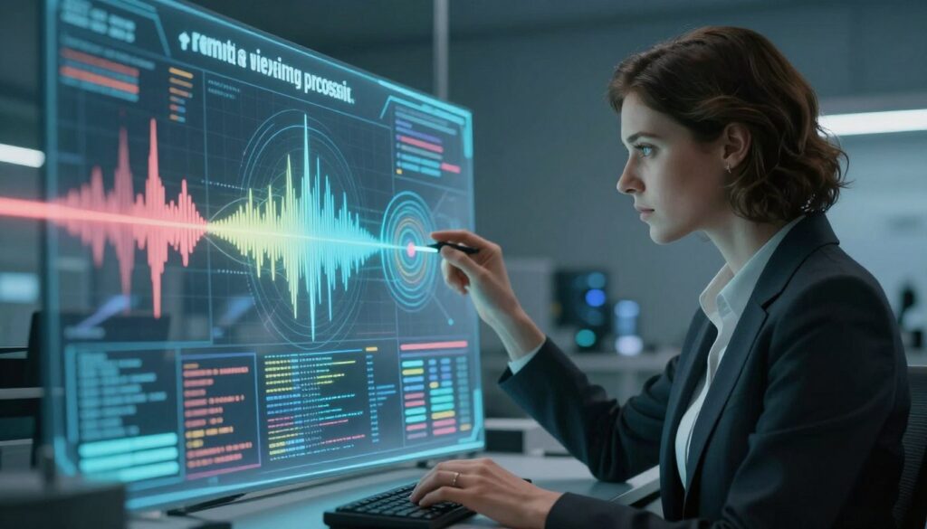 remote viewing signal processing