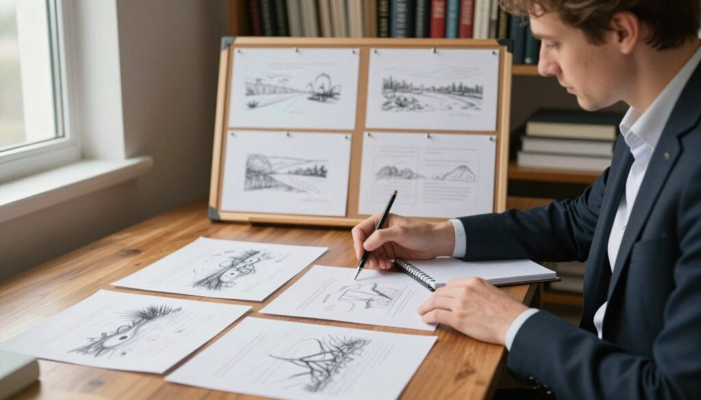 remote viewing sketches