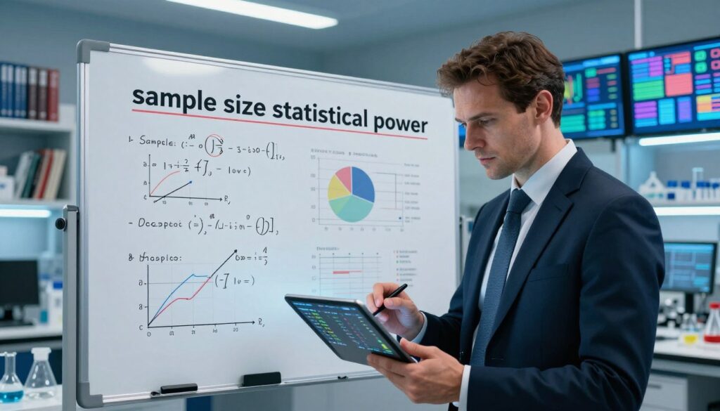 sample size statistical power