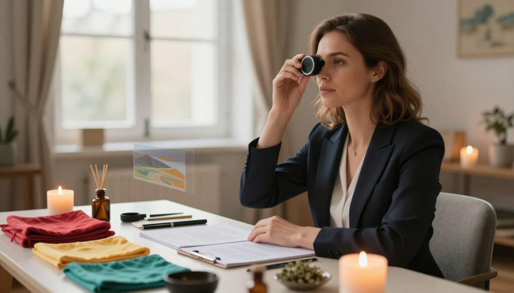 sensory cues remote viewing