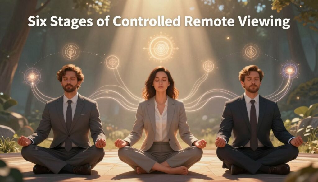 six stages controlled remote viewing