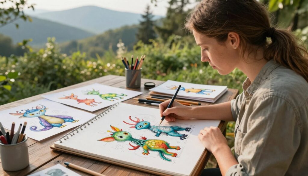 spontaneous sketch site