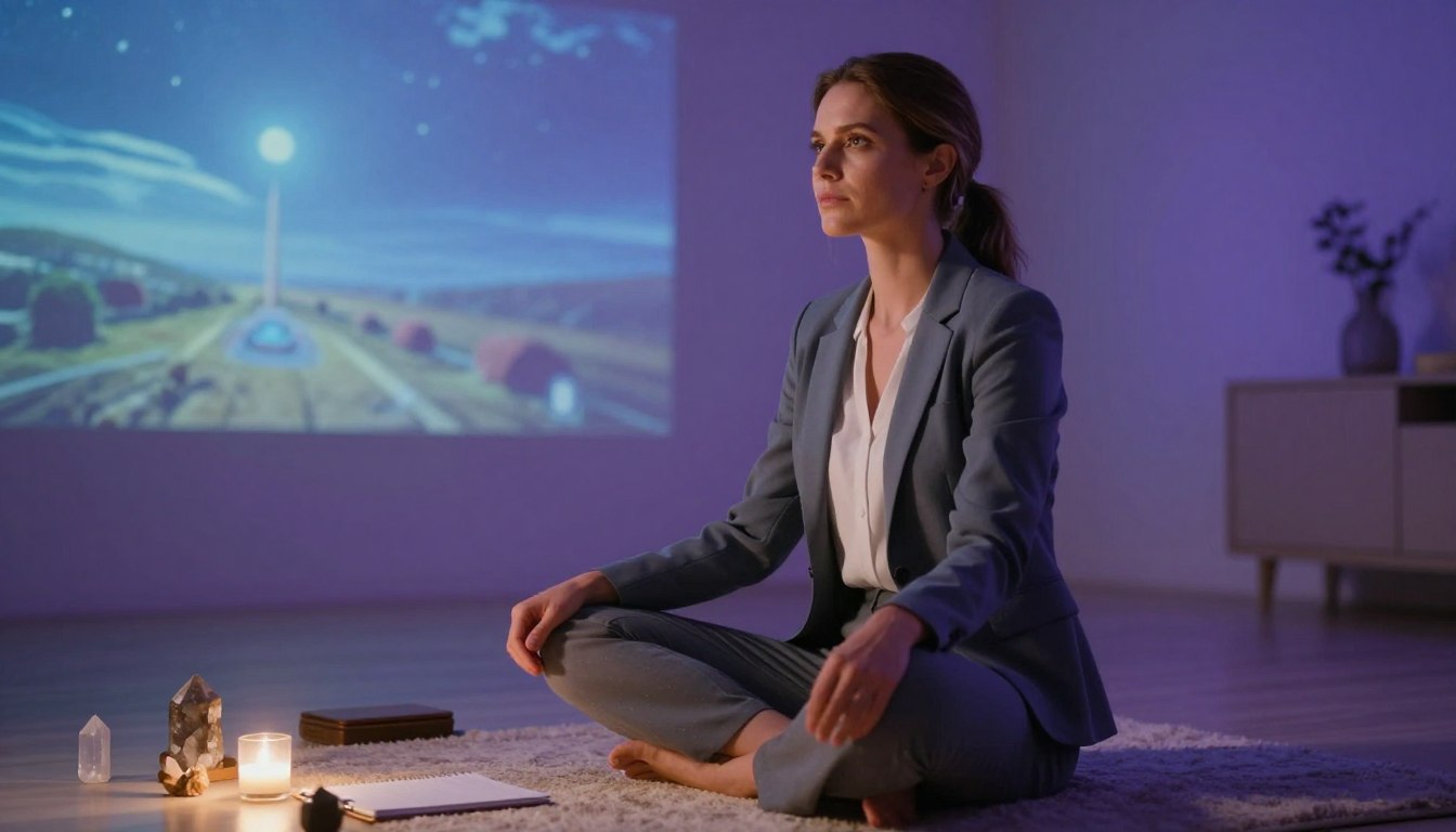 what is the target in a remote viewing session